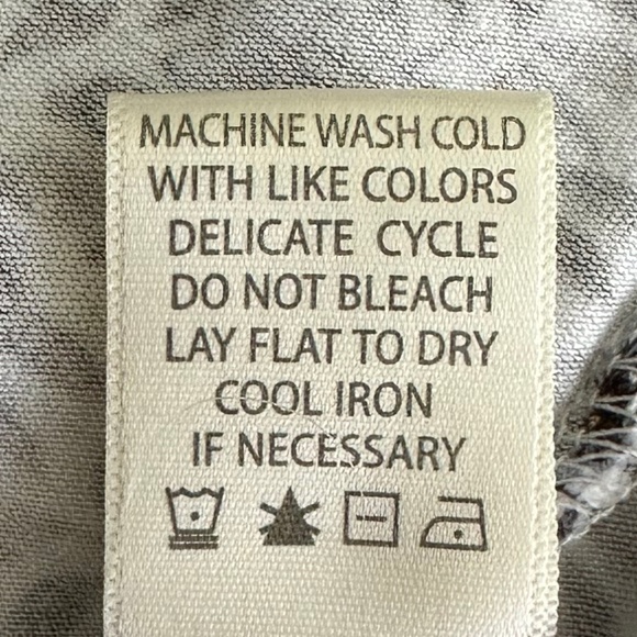 Max Studio Floral Print Ruffle Sleeve Top/Blouse White/Blue 2X Casual Feminine - Picture 11 of 13